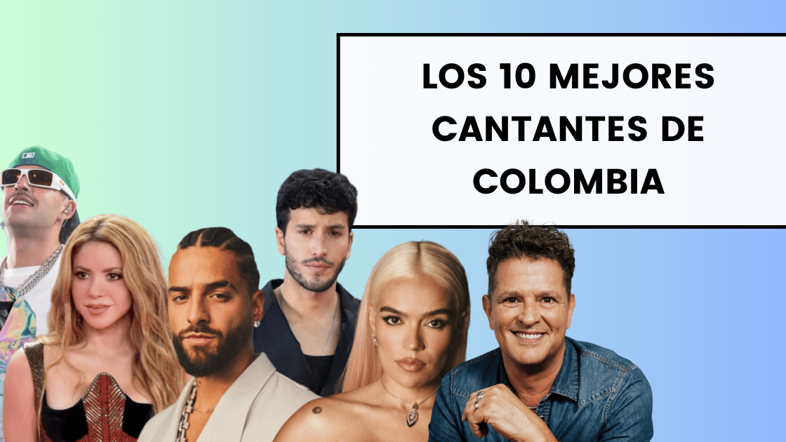 Los 10 Mejores cantantes de colombia